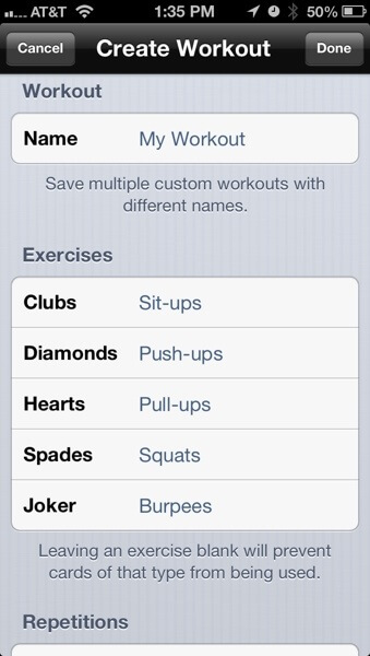 RipDeck Custom workout RipDeck Custom workout