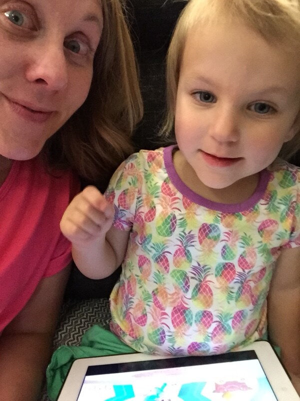 Me with my daughter on my 37th birthday.