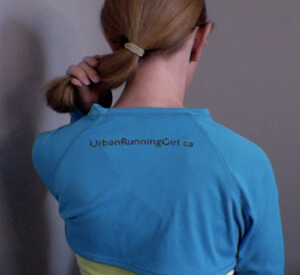 Urban Runner Girl Shrug - back