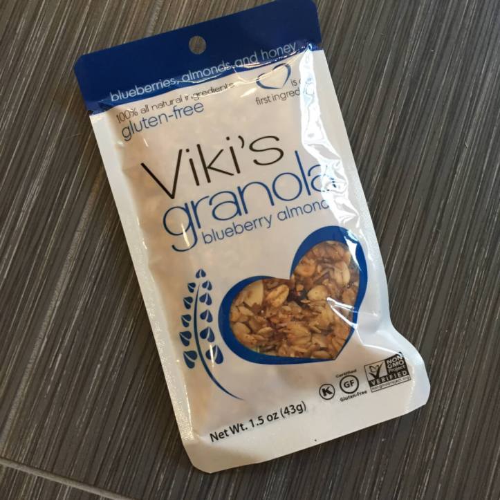 Viki's Granola pouch from the April 2017 StrideBox