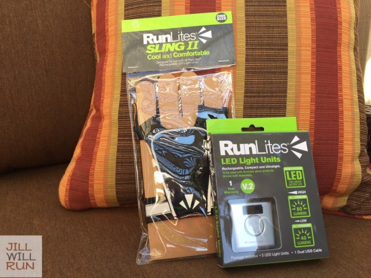 RunLites LED Light Units and Sling II in package