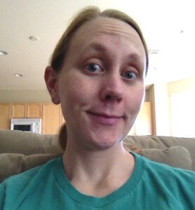 me at 4 weeks postpartum