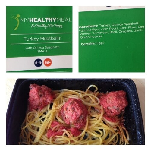 Turkey Meatballs from My Healthy Meal