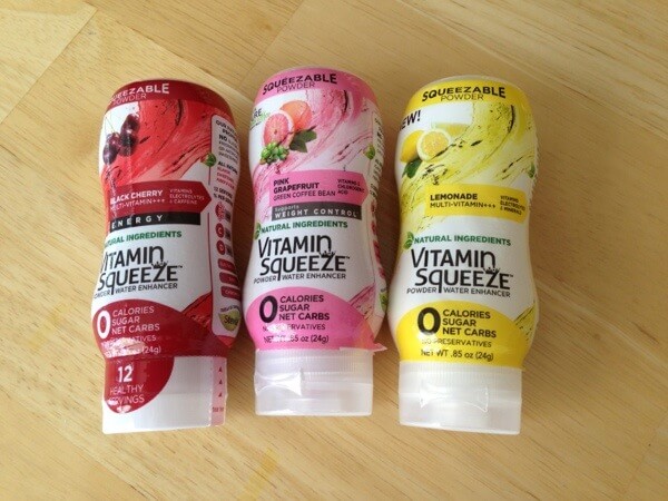 Vitamin Squeeze bottles