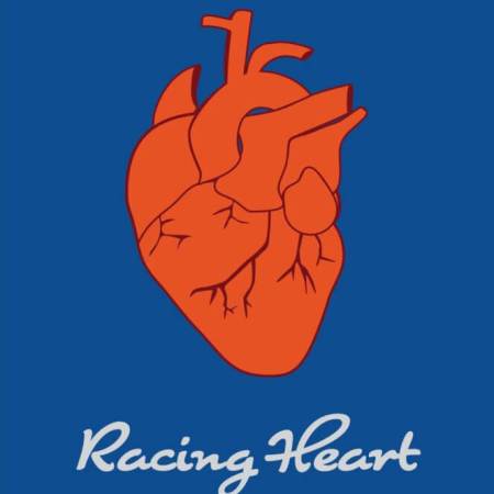 Racing Heart by Kate Mihevc Edwards - Front Cover
