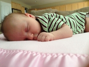 Alexis at 7.5 weeks Alexis at 7.5 weeks