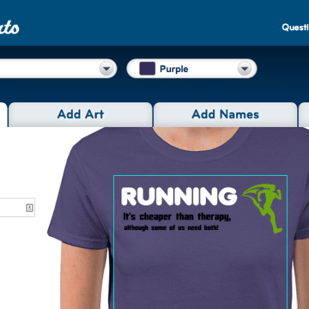 T-Shirt Designer on Allied Shirt