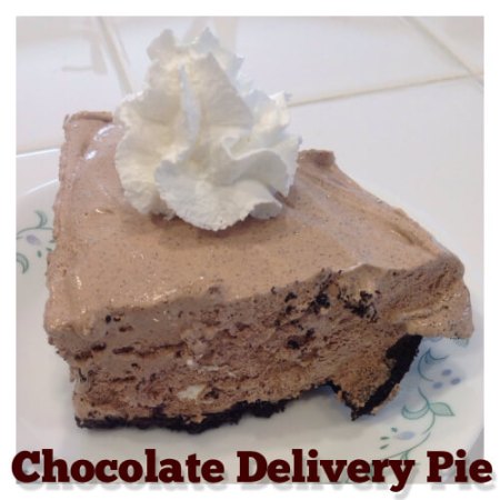 Chocolate Delivery Pie to induce labor