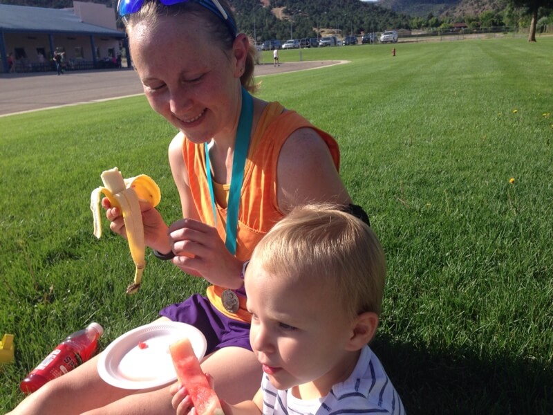 Refueling with the kid