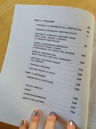 Ultimate Obstacle Race Training - Table of Contents