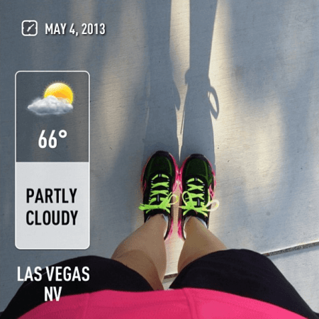 May 4, 2013 Run - Saucony Virrata