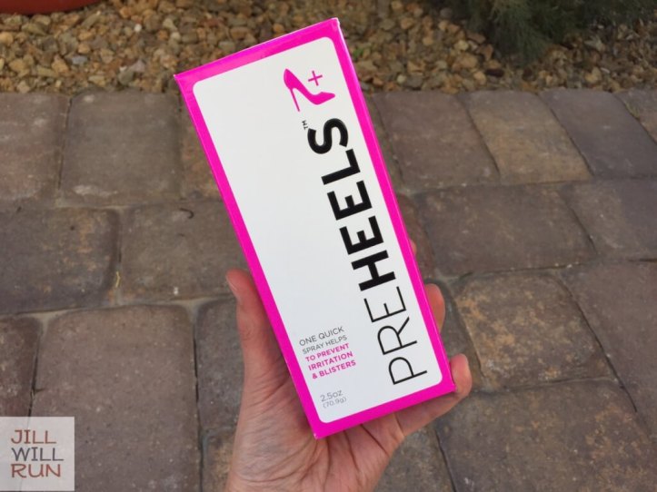 PreHeels is spray-on blister prevention