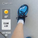 May 1, 2013 Run - Brooks PureDrift