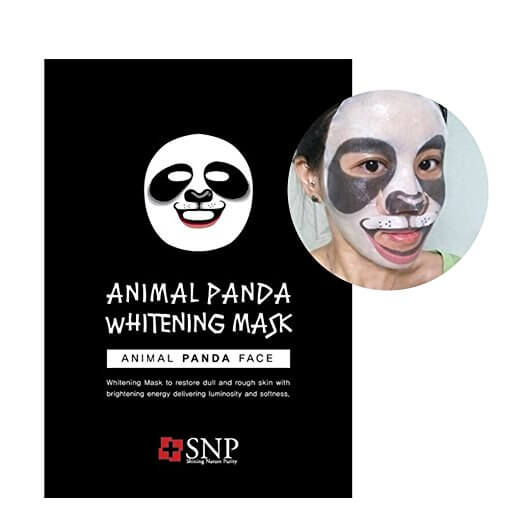 Panda facial treatment mask