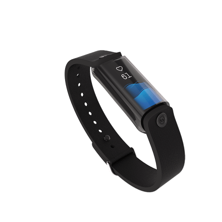 LVL wearable with black wristband