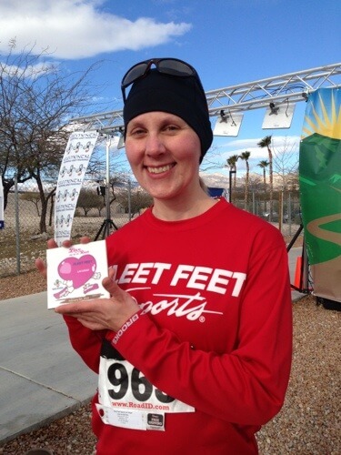 Love on the Run 5K finishers tile