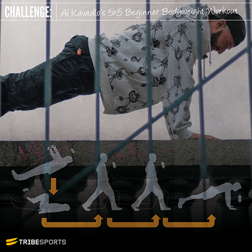 5x5 Bodyweight Beginner Calisthenics Workout