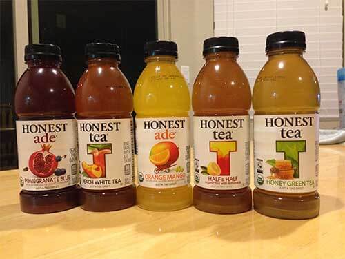 Honest Tea beverage lineup