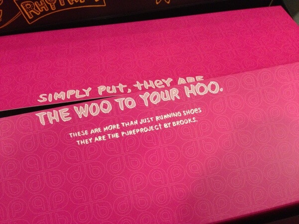 Brooks PureDrift Box Opening Brooks PureDrift Box Opening