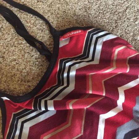 Closeup of The Undress neckline