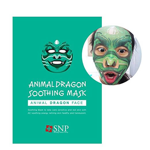 Dragon facial treatment mask