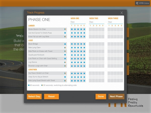 Feeling Pretty Remarkable - Injury-Free Running log screen Feeling Pretty Remarkable - Injury-Free Running log screen