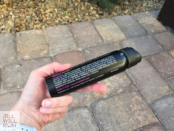 PreHeels spray bottle