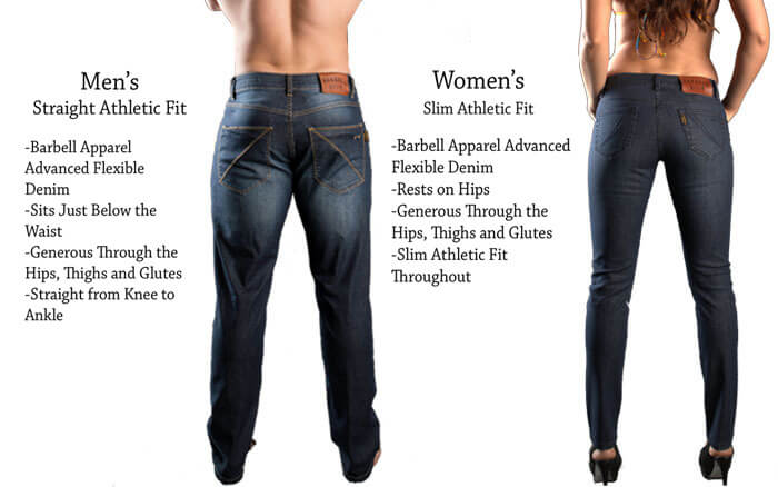 Barbell apparel jeans