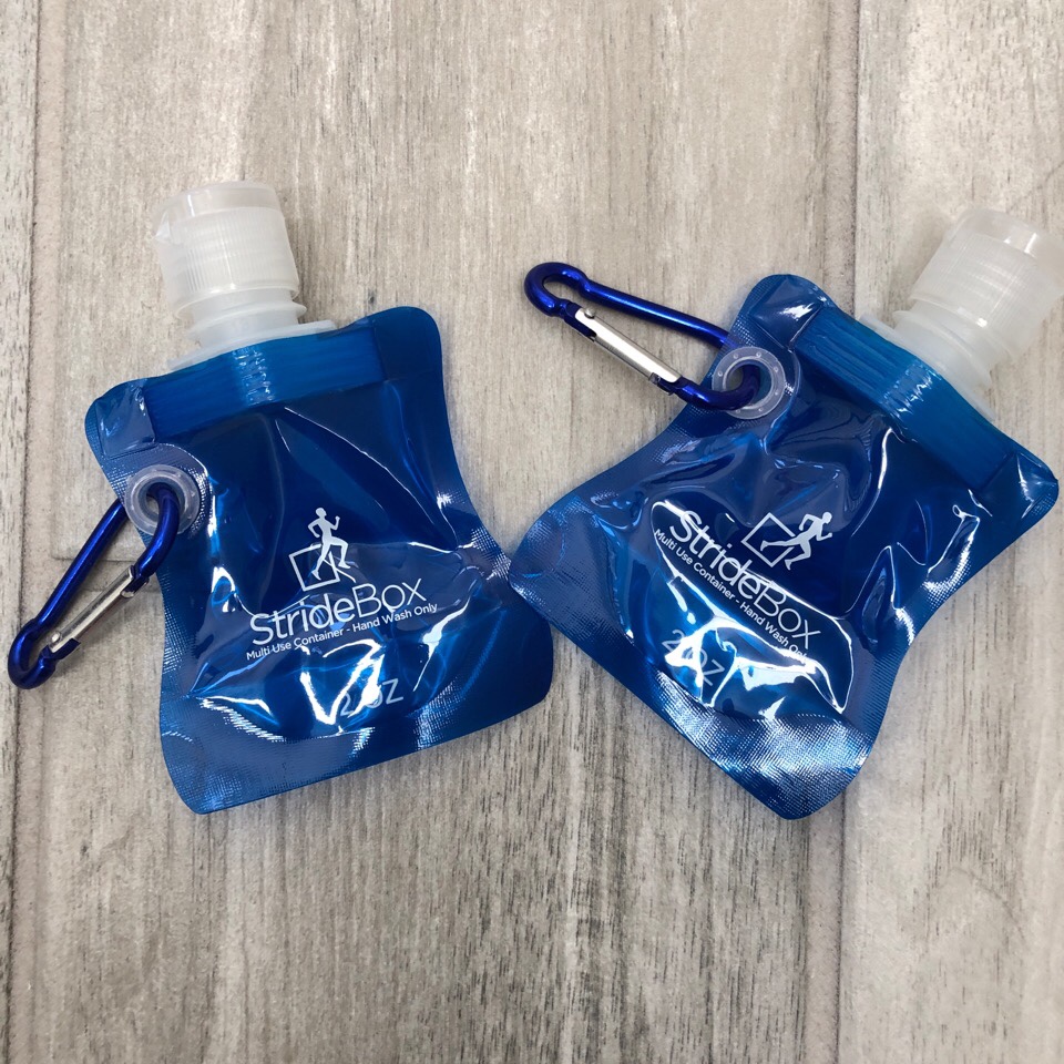 StrideBox 2oz multi-use containers.